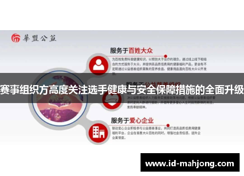 赛事组织方高度关注选手健康与安全保障措施的全面升级 赛事组织方高度关注选手健康与安全保障措施的全面升级