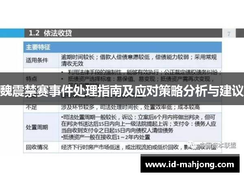 魏震禁赛事件处理指南及应对策略分析与建议 魏震禁赛事件处理指南及应对策略分析与建议